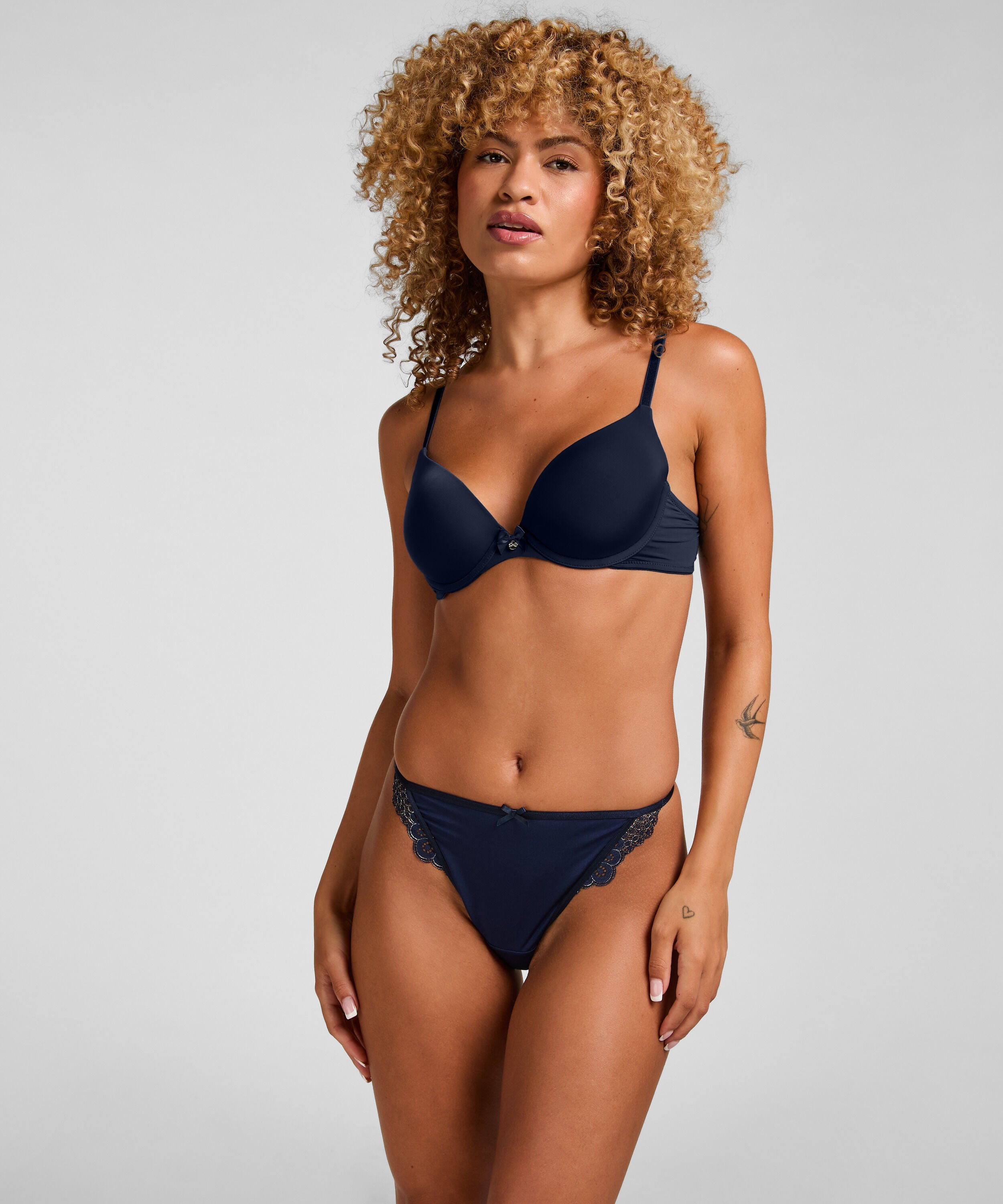 Highleg Brazilian Pamela, Blue