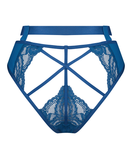 Venus open crotch brazilian, Blue