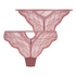 2-pack Isabelle Thongs, Pink