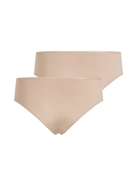 2-pack of Angie Brazilian knickers, Beige
