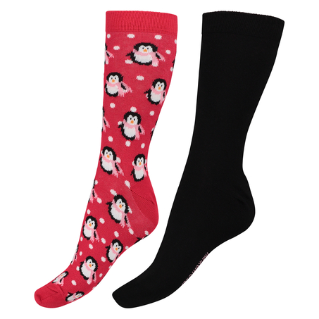 2 Pairs of Socks, Red