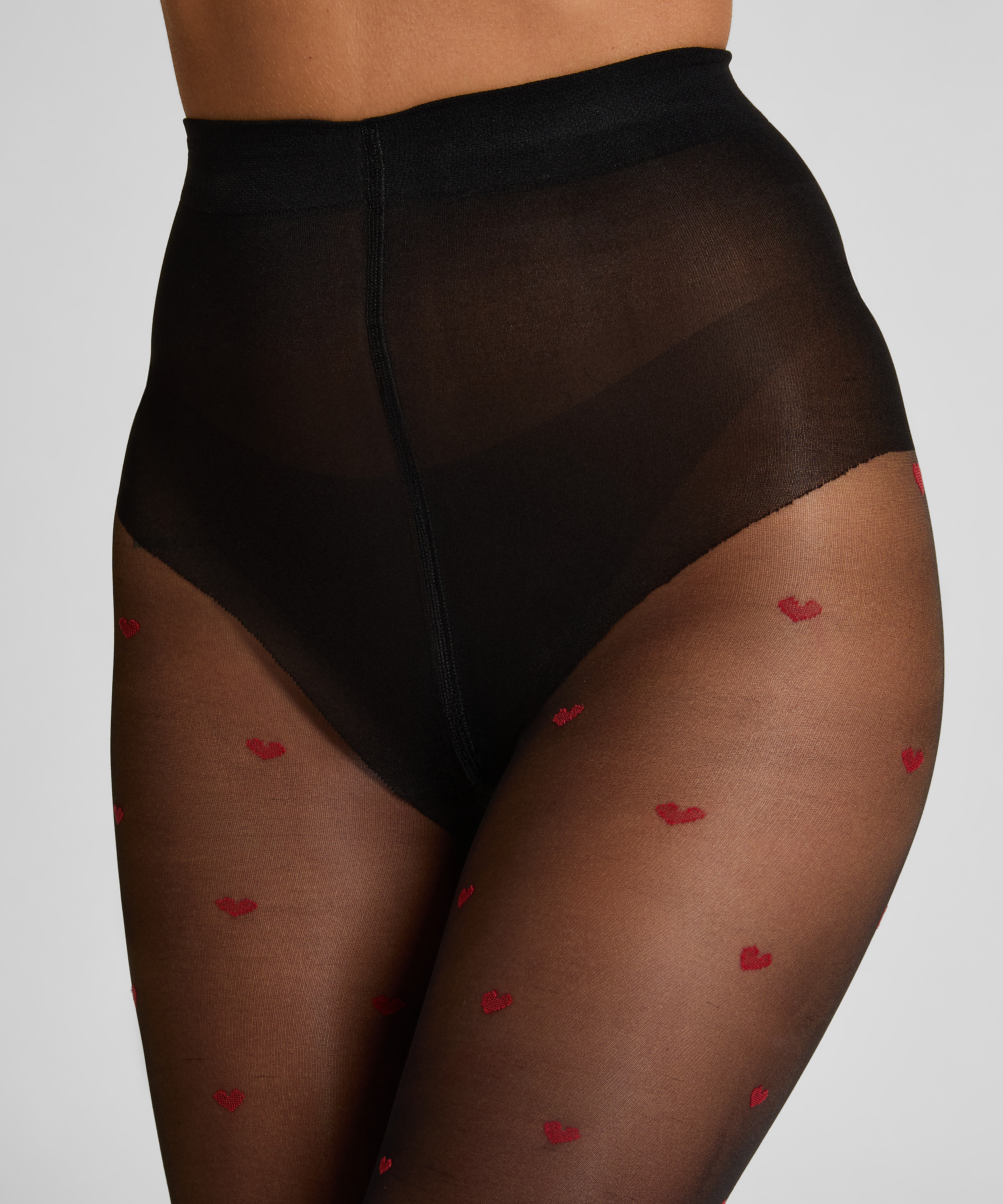 Tights 15DEN print, Black, main