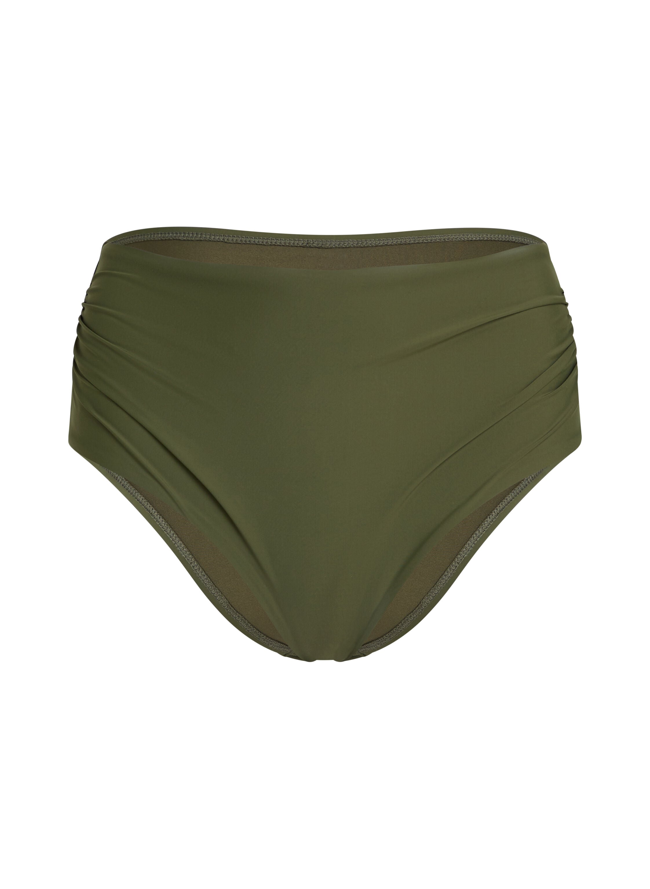 High Waisted Bikini Bottom Luna, Green High Waisted Bikini Bottom Luna, Green