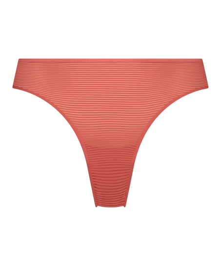 Invisible Brazilian Stripe mesh, Red