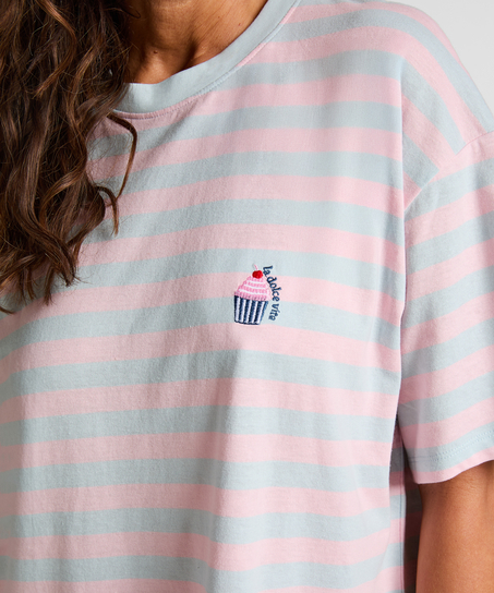 Roundneck Nightshirt, Blue