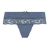 Cotton boxer thong, Blue