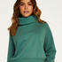 Funnel Neck Sweater, Green