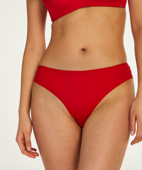 Invisible Lace Back Brazilian, Red