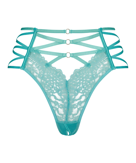 Monet Open Crotch Brazilian, Green