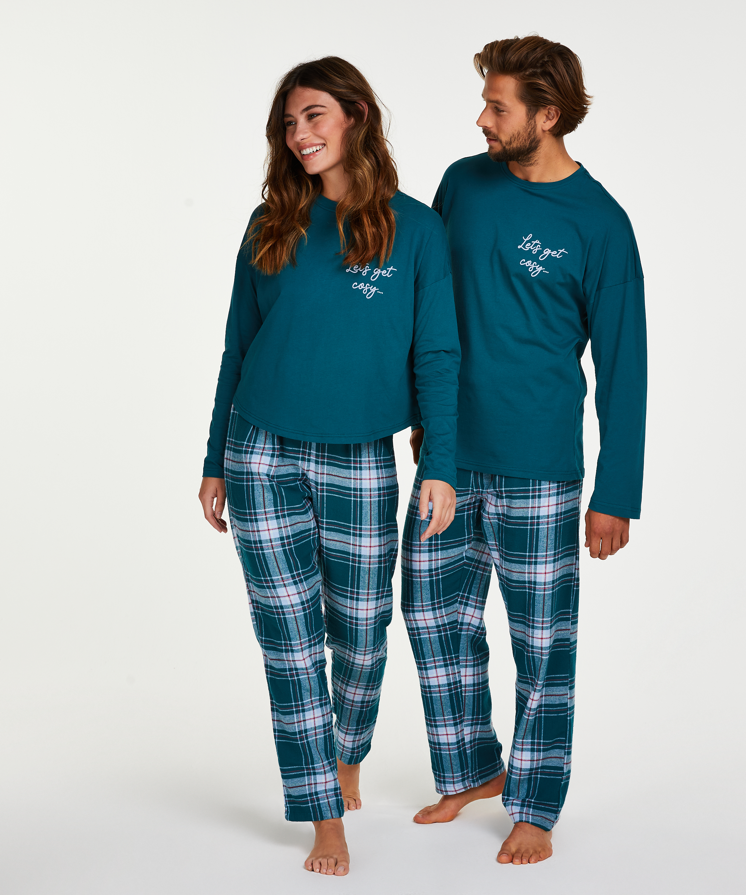 Men's pyjama set, Blue, main