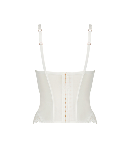 Cesca Bustier, White