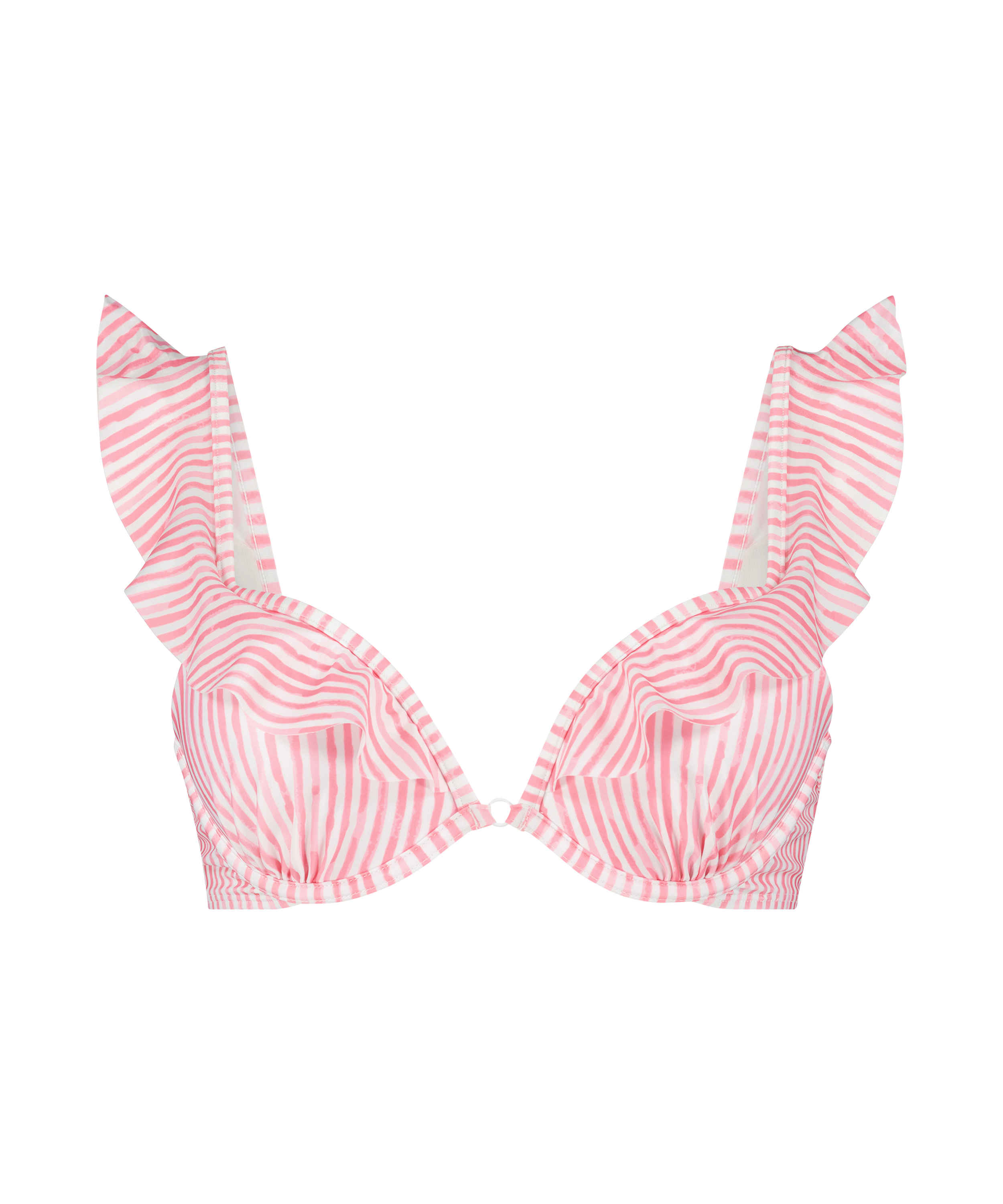 Julia Padded Underwired Bikini Top, Pink, main