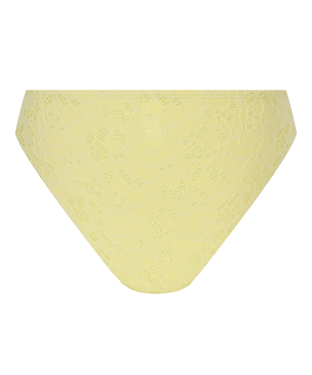 Crochet Bikini Bottoms, Yellow