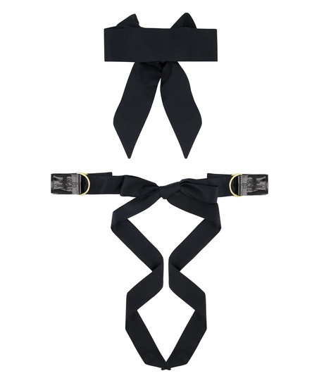 Soft Bondage Set, Black