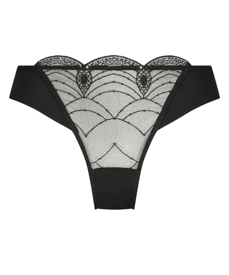 Ruby Thong, Black