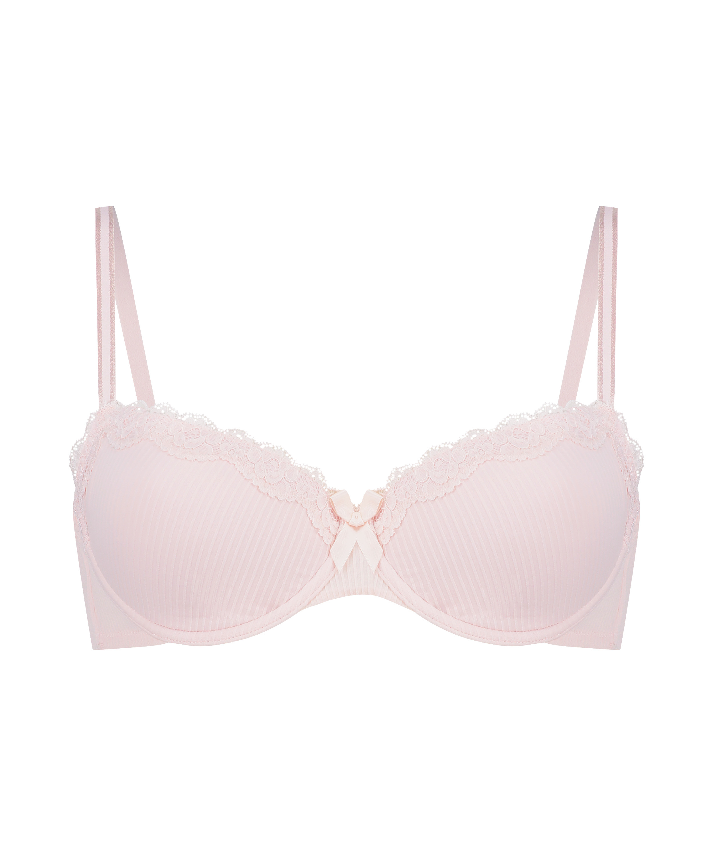 Lola Padded Underwired Bra, Pink, main