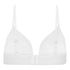 Cotton Bralette, White