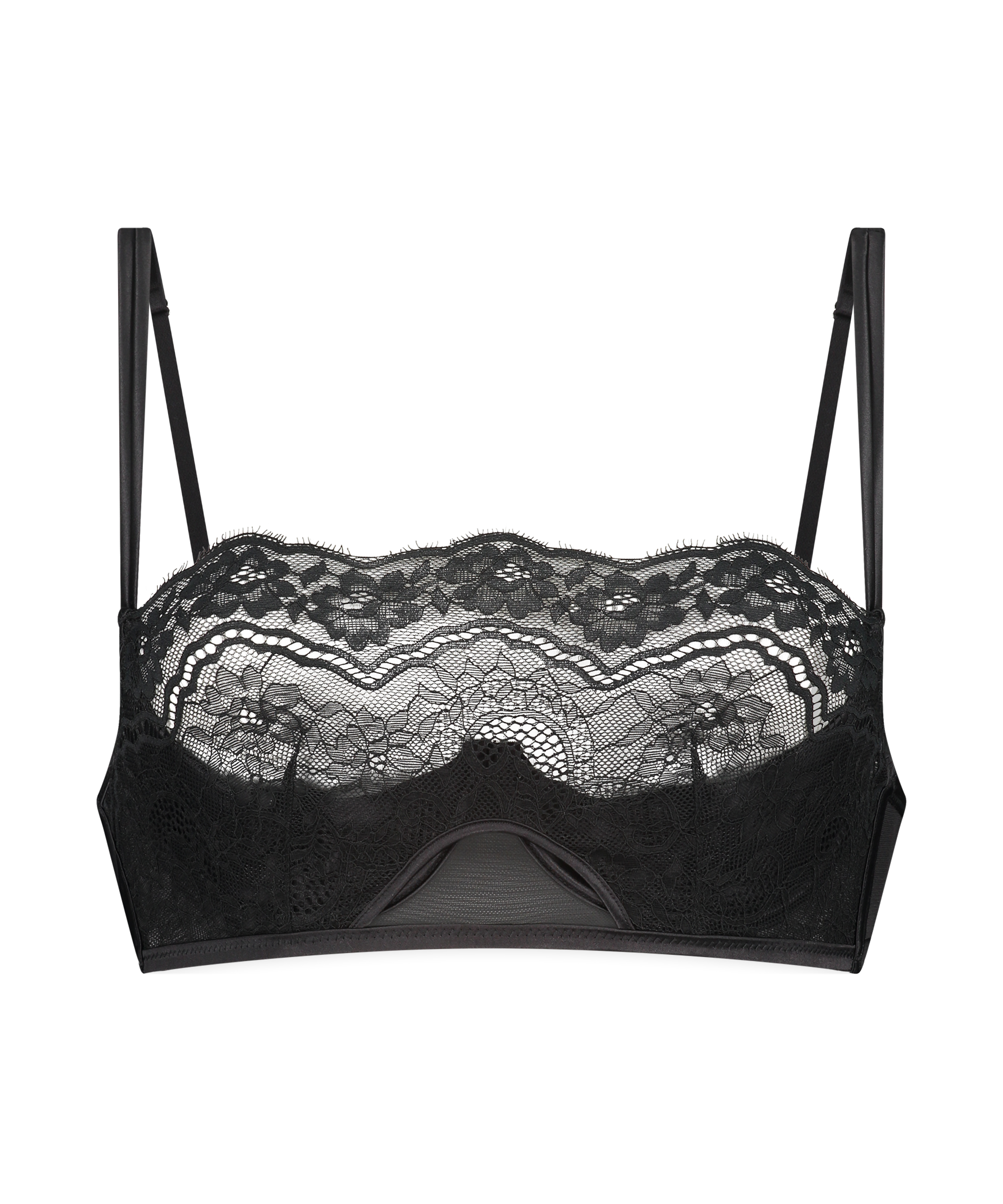 Blaise Non-Padded Underwired Bra, Black, main
