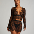 All-over Lace Top, Black