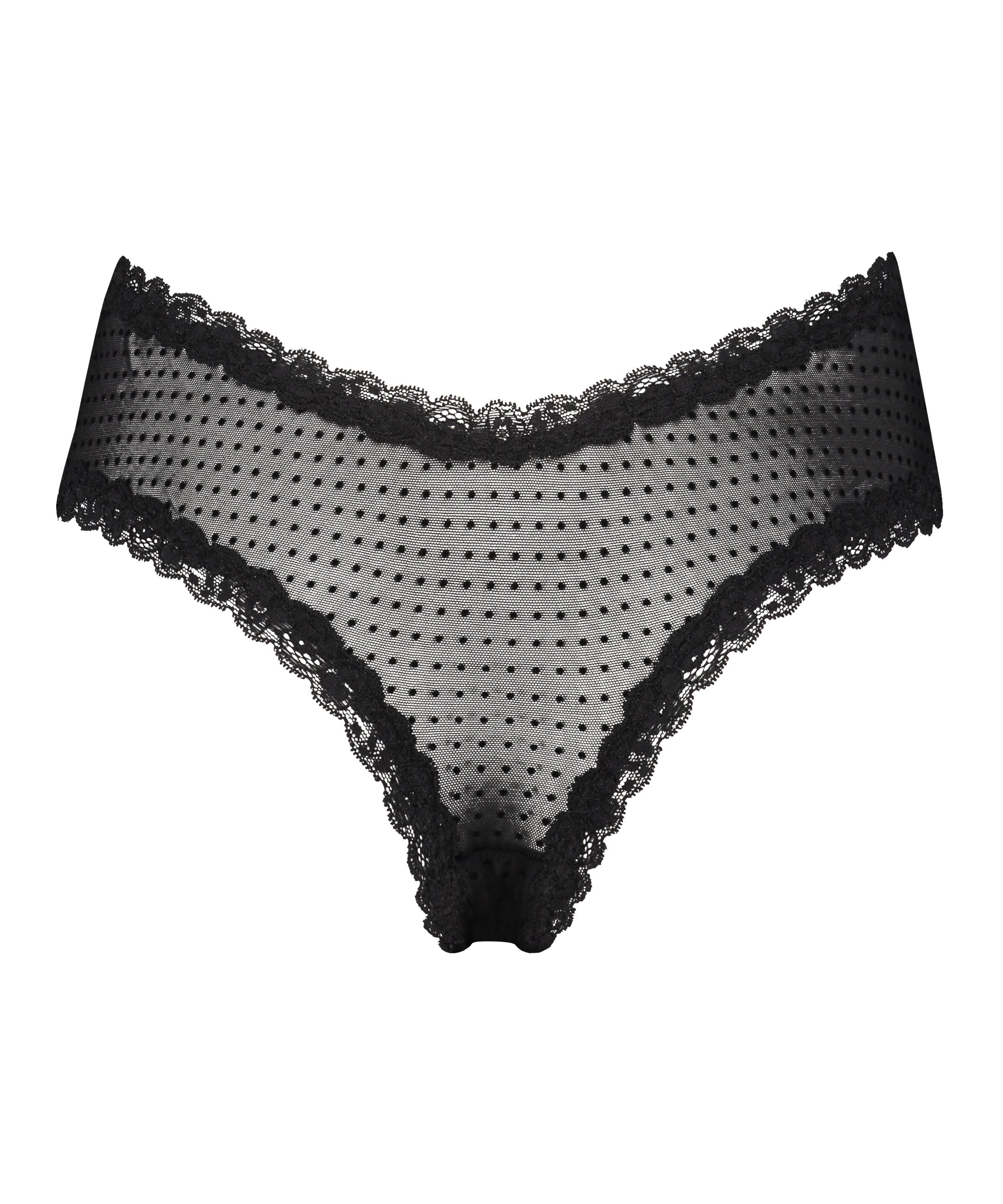 V-shape Mesh Brazilian, Black, main