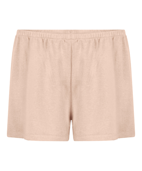 Brushed Jersey Pyjama Short, Beige