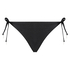 Cannes Brazilian bikini bottoms Vivian Hoorn, Black