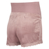 Velours maternity shorts, Pink