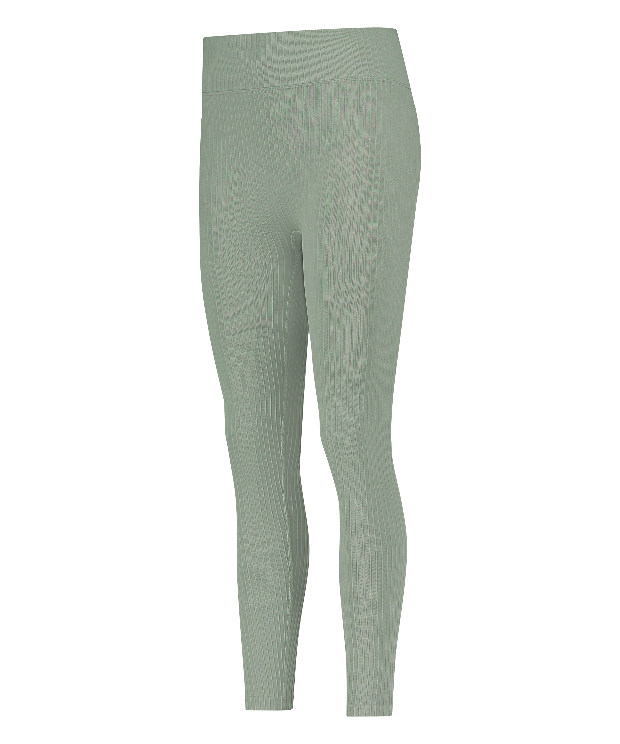 HKMX High waisted seamless sport legging, Green, main