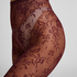Tights Allover Lace, Red