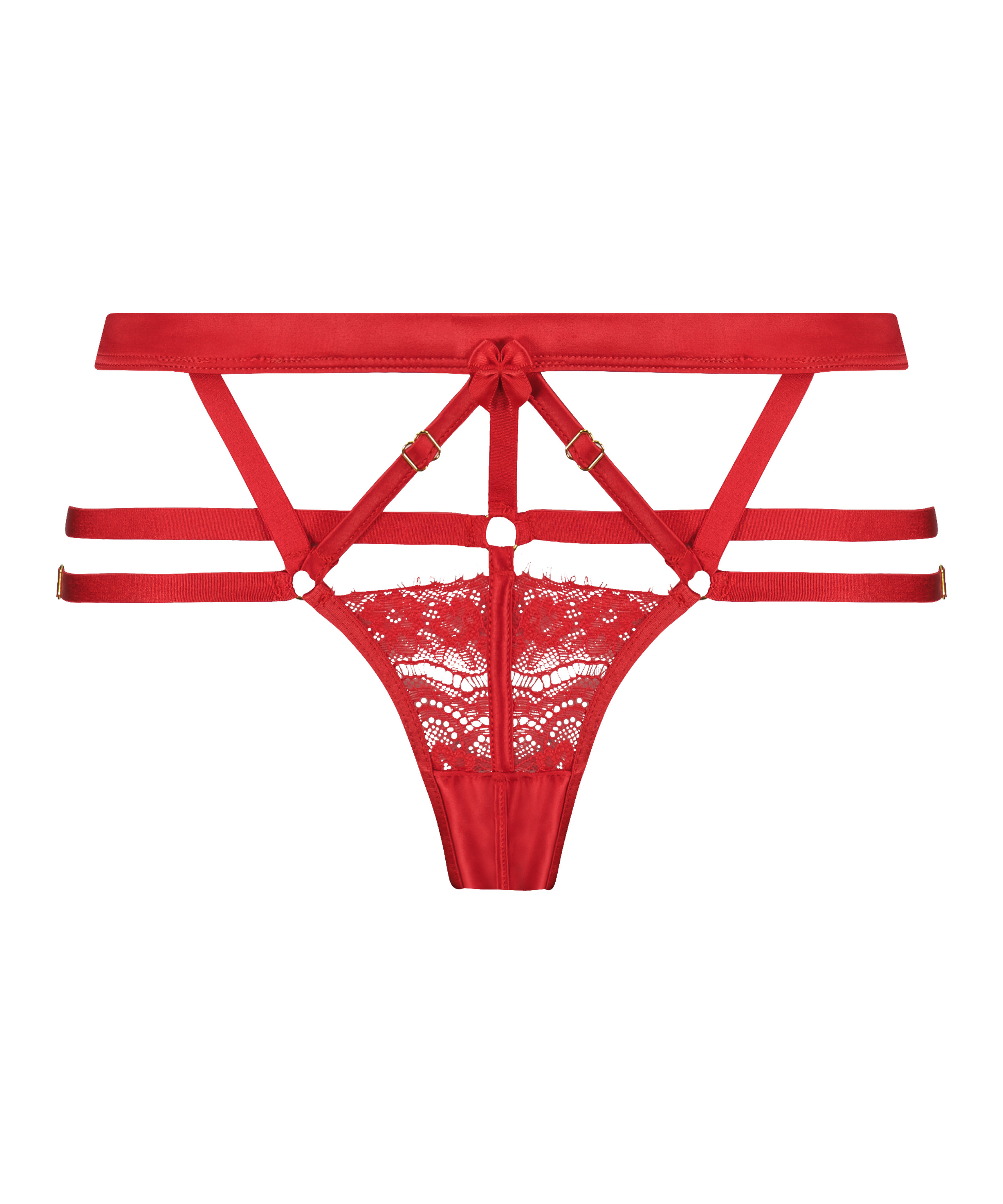 Mitzy Open Crotch Brazilian, Red, main