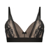 Cleo padded non-underwired bra, Black