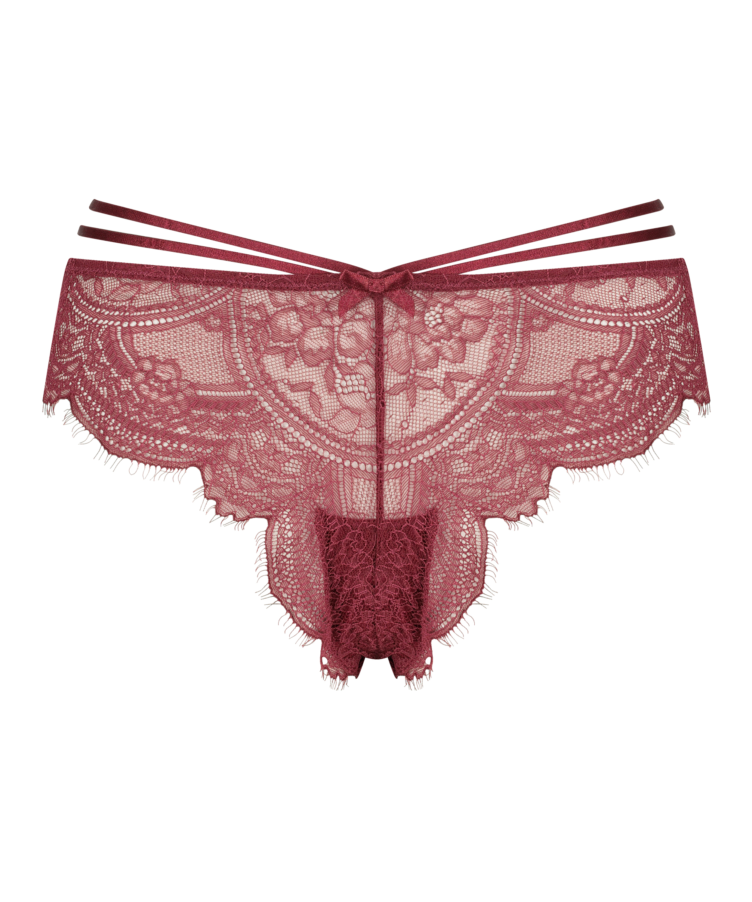 Sian High Cut Brazilian, Red, main