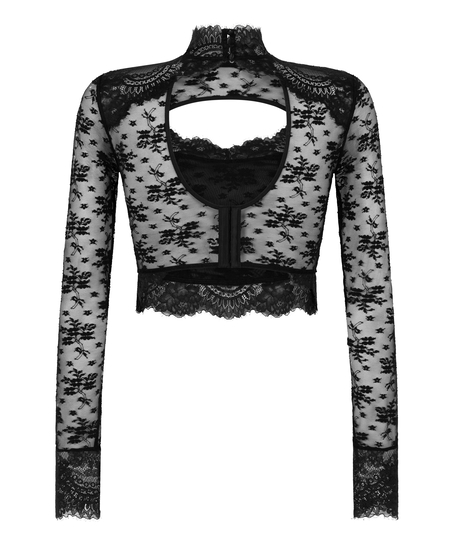 Lou  Bralette, Black