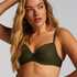 Luxe Bikini Top, Green