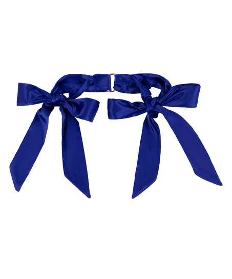 Private Satin Handcuffs, Blue