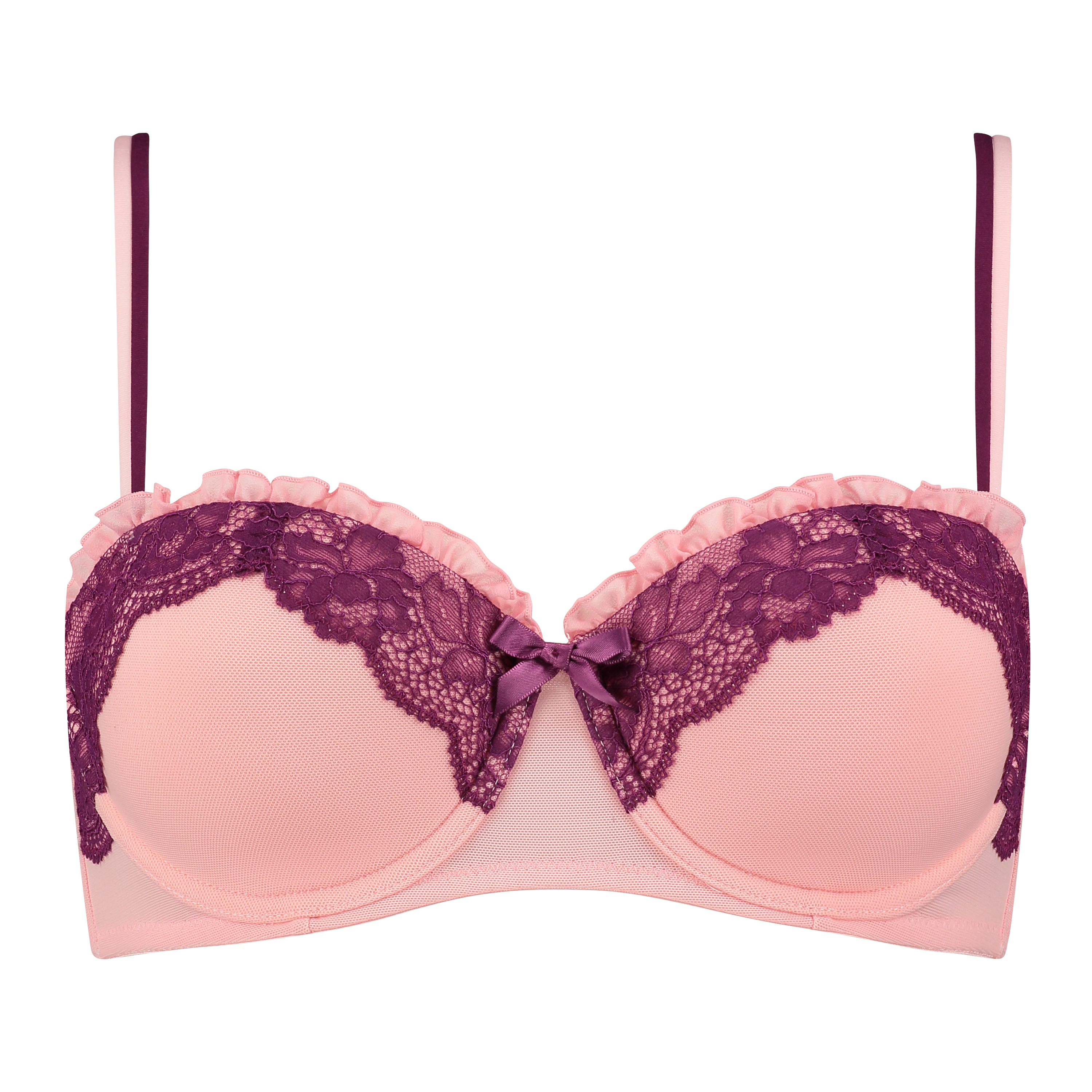 Padded underwired bra Jenna, Pink, main