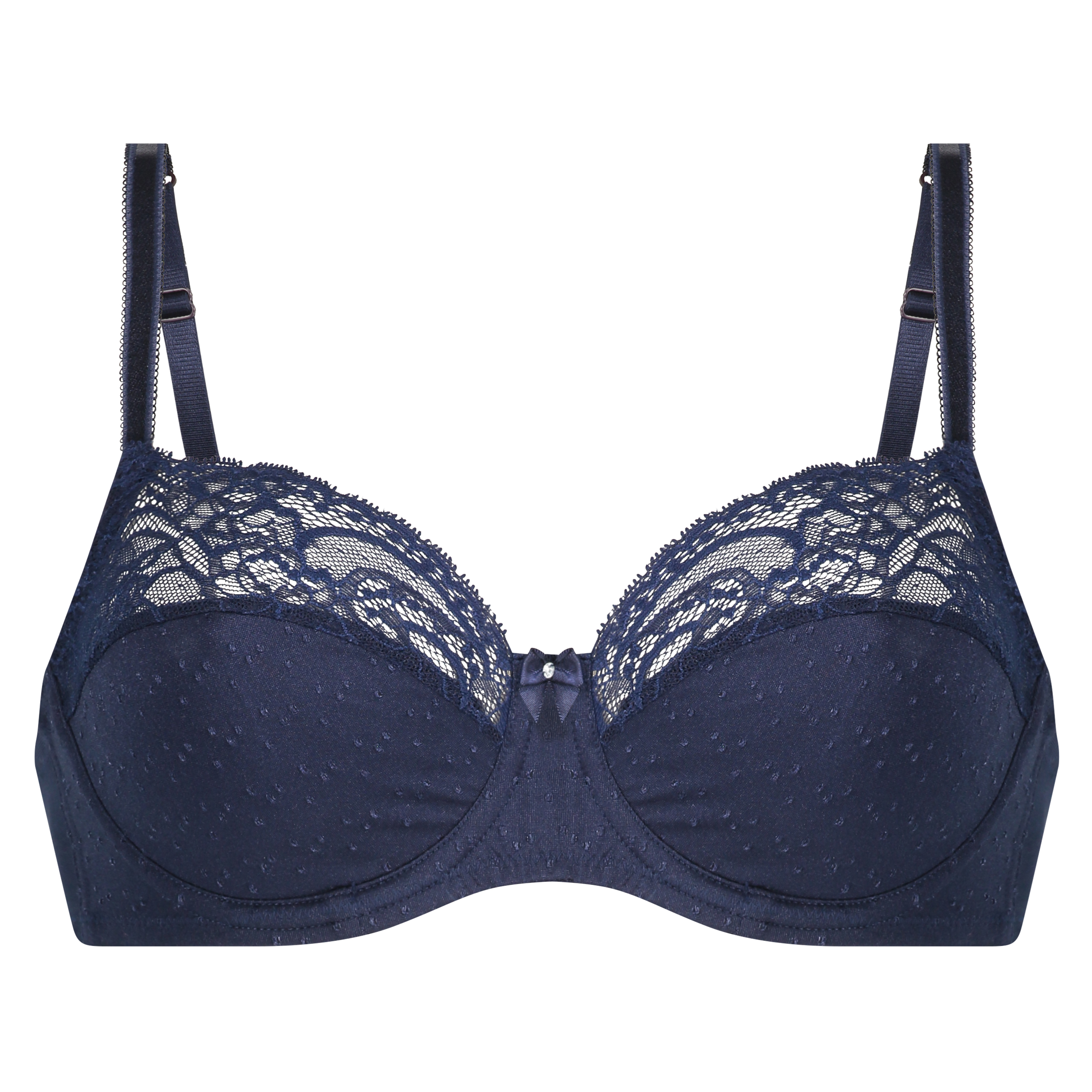 Sophie Non-Padded Underwired Bra, Blue, main