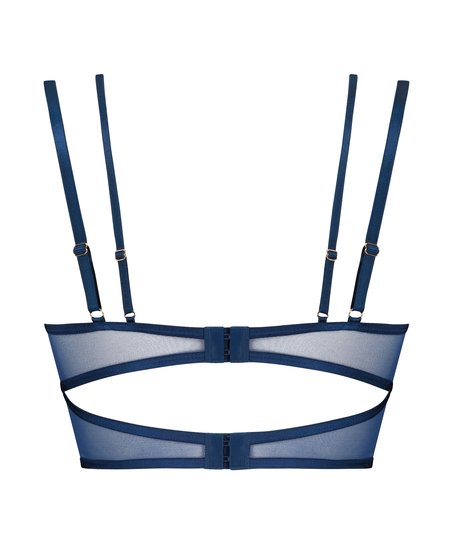 Constance Non-Padded Underwired Longline Bra, Green