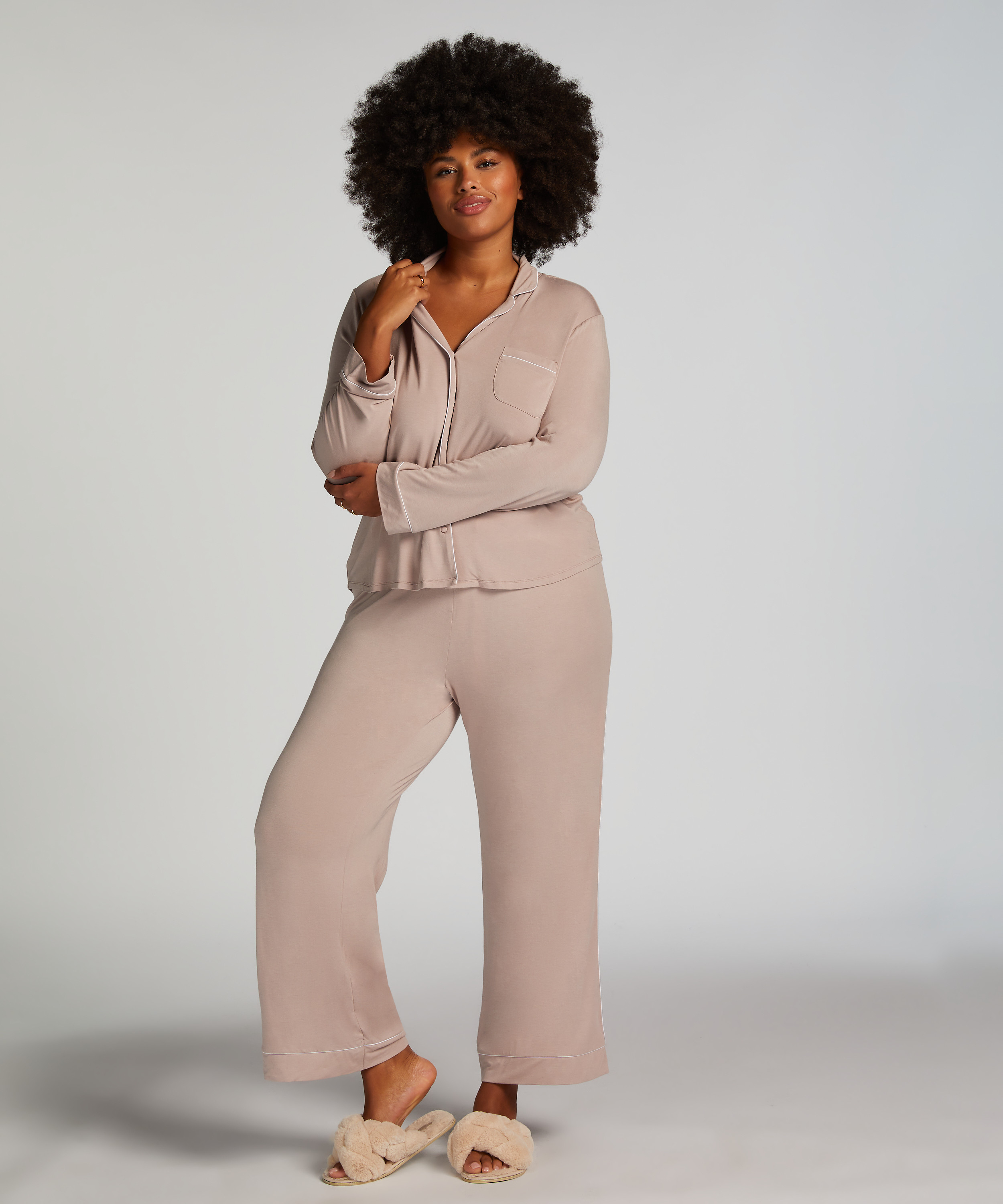 Essential Jersey Pants, Beige, main