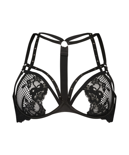 Monroe Non-Padded Underwired Bra, Black