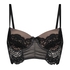 Allison Padded Longline Underwired Bra Rebecca Mir, Black