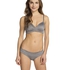 Padded non-wired bra Rebecca, Grey