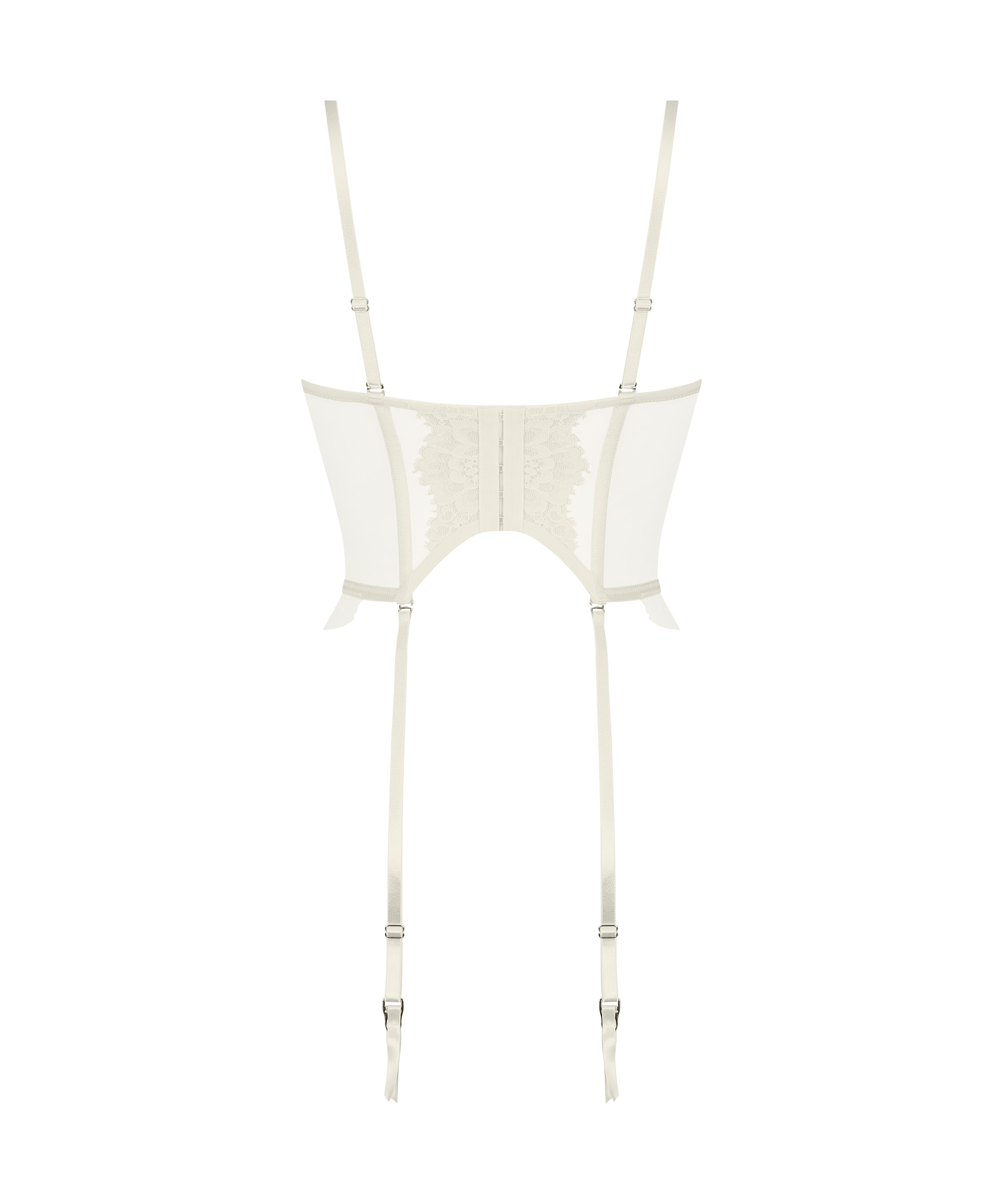 Harmony Bustier, White, main