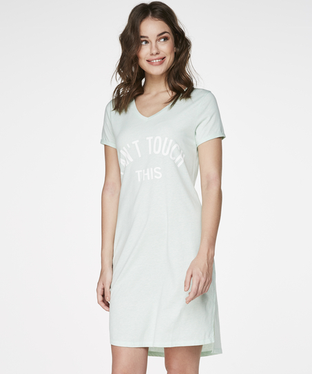 Nightshirt V-neck, Blue