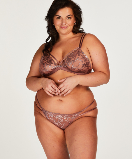 Mila Bralette, Purple