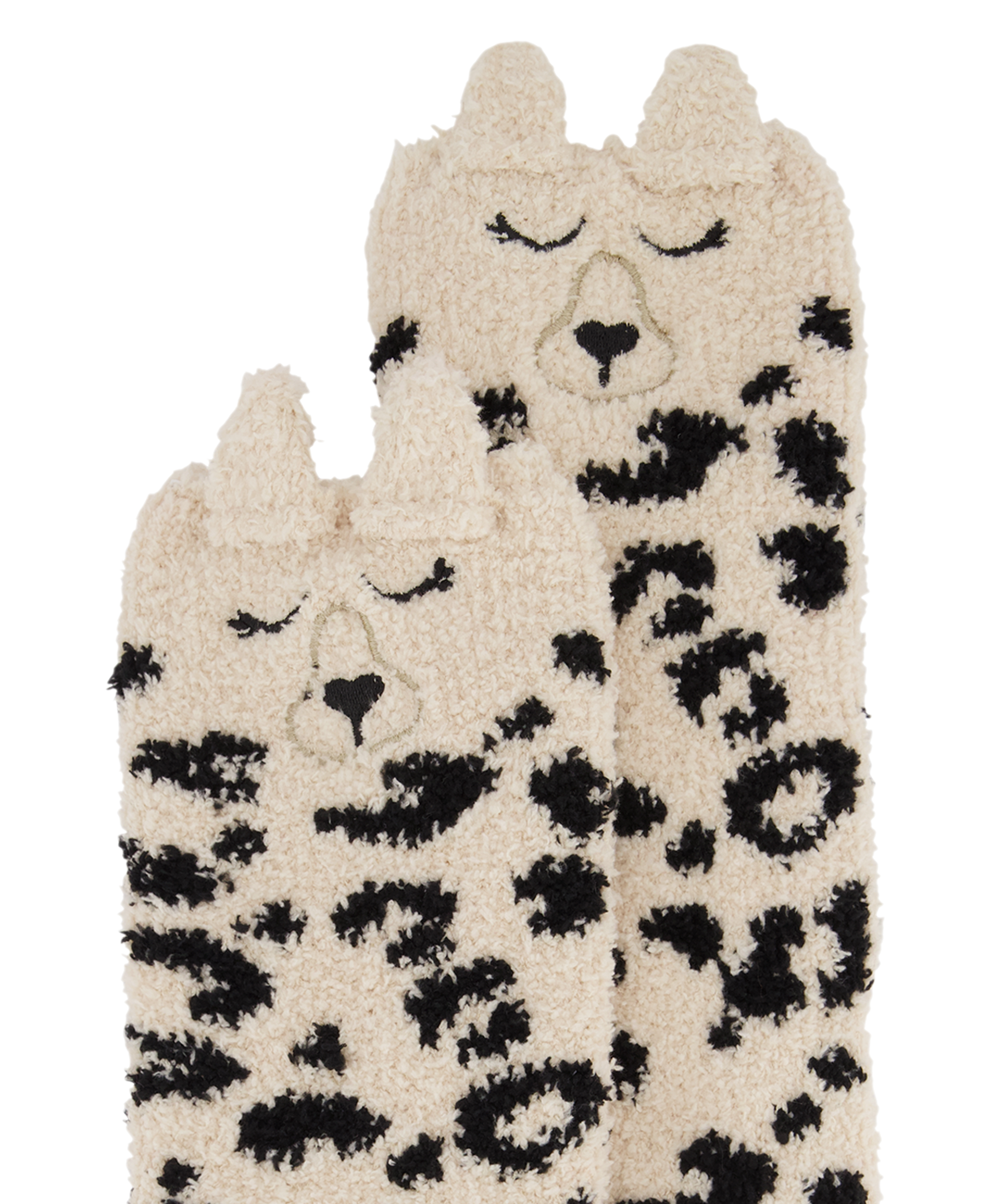 Snow Leopard Cosy Sock, Beige, main