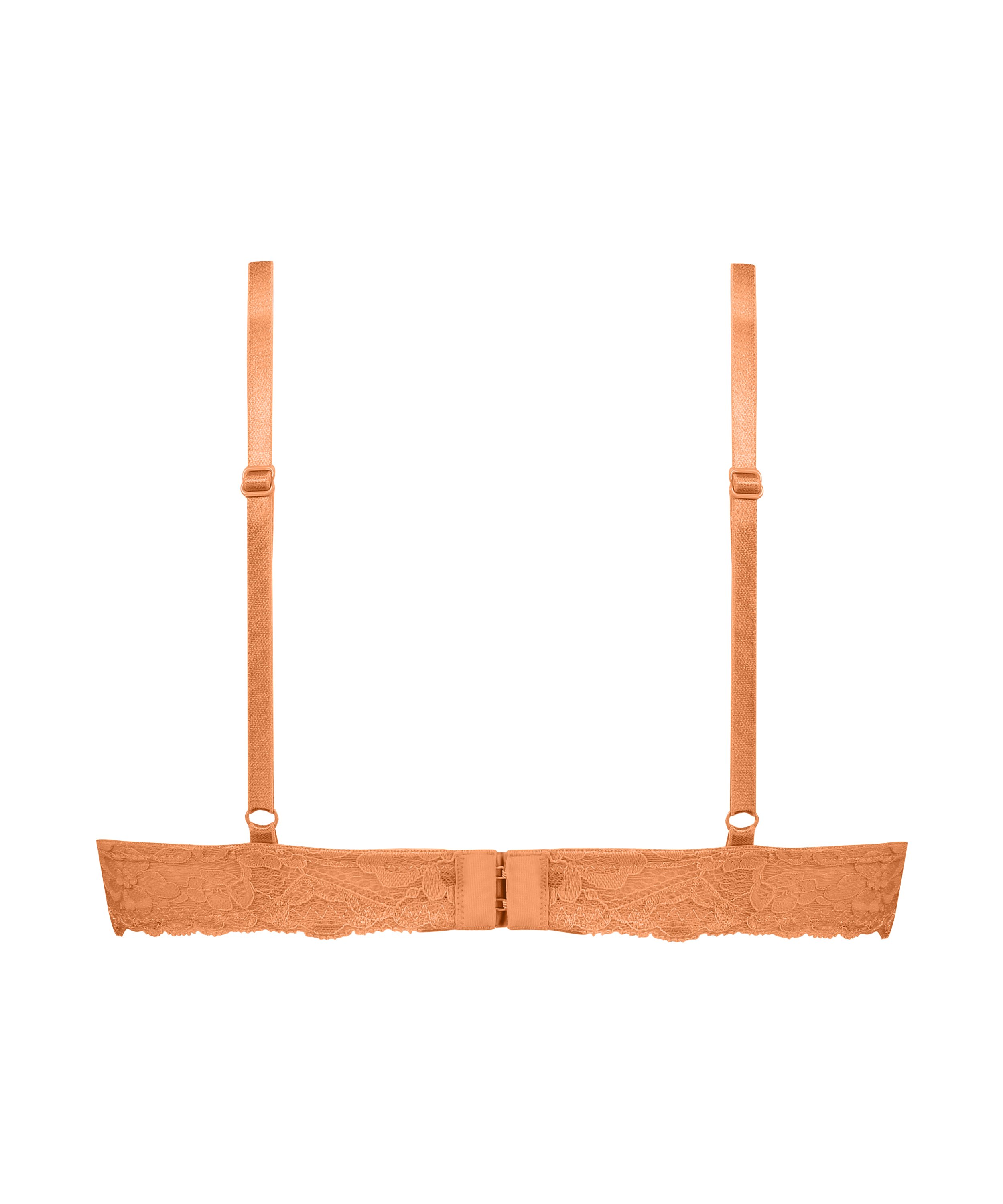 Marine Padded Underwired Bra, Orange, main