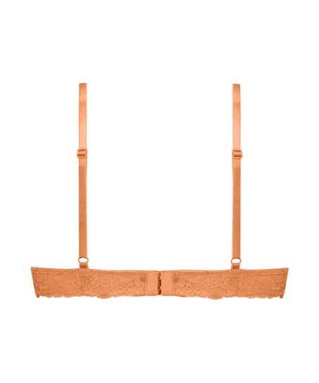 Marine Padded Underwired Bra, Orange