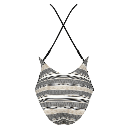 Jacquard Goddess Swimsuit Doutzen, Black