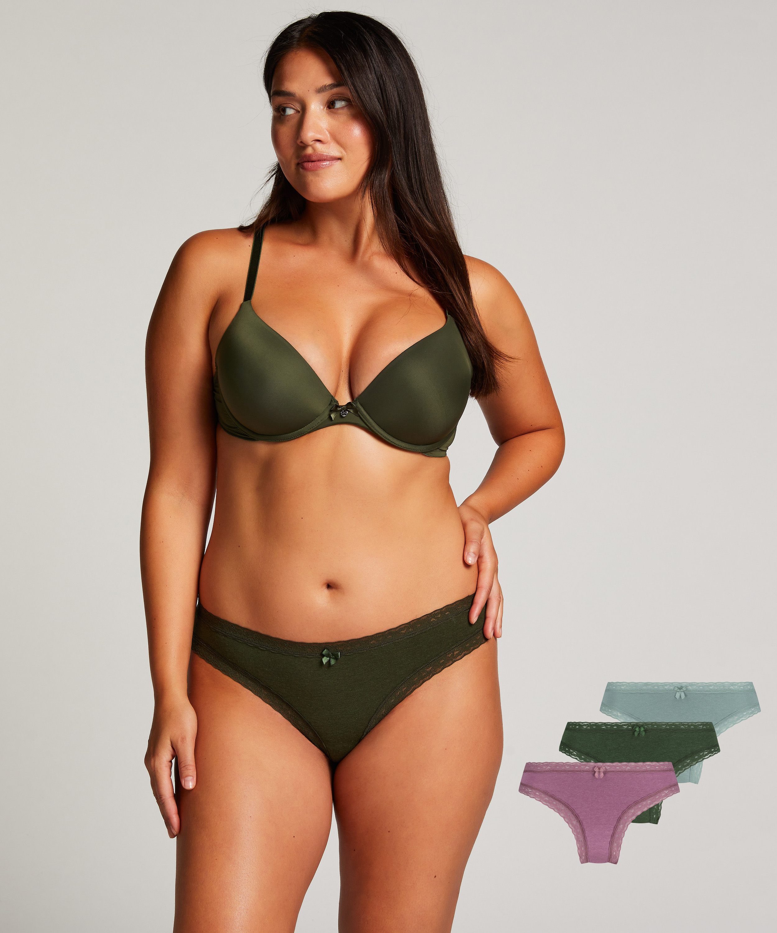 Classics Brazilians 3-pack, Green, main